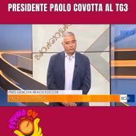 ‼️💪⚪🔴🟢⚫🎤 L'intervista al tg3 Liguria al presidente della @gbscalcio Paolo Covotta‼️💪⚪🔴🟢⚫