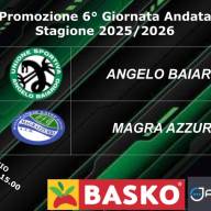 ⬛🟩 Promozione ⚫🟢🐉  6a Giornata di Campionato