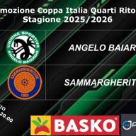 🏆Coppa Italia Promozione  ⚽ RITORNO QUARTI DI FINALE⚽