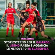 #Zenaeration Si chiude a tre la striscia di vittorie consecutive per il Baiardo Serie C Femminile⚫️🟢