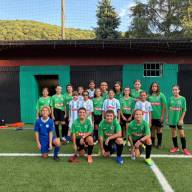 ⚫🟢🐉Under 12 Femminile in posa con le pari età dell'Entella⚫🟢🐉