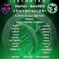 ⬛🟩🐉Leva 2011, la lista dei convocati di mister Carlo Mellino per la gara contro il @mamas_migliarinese