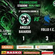 ⬛🟩🐉 Promozione 3° Giornata girone B ⚫🟢🐉
