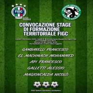 🟢⚫5 nostri ragazzi classe 2014 (U13) sono stati convocati per lo Stage di Formazione Territoriale FIGC🟢⚫